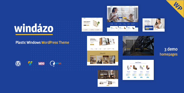 1 2 0 Windazo Plastic Windows And Doors Wordpress Theme Nulled